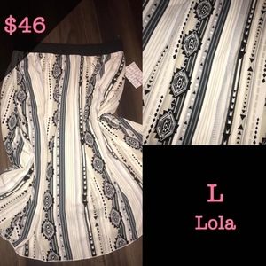 NEW LULAROE SKIRT SIZE LARGE